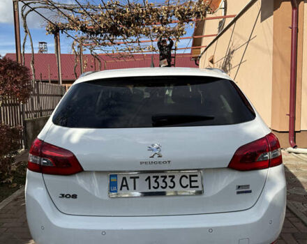 Белый Пежо 308, объемом двигателя 1.56 л и пробегом 274 тыс. км за 9400 $, фото 27 на Automoto.ua