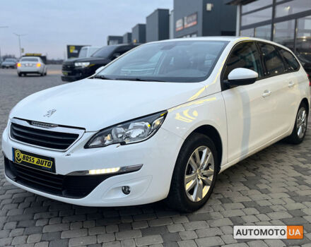 Белый Пежо 308, объемом двигателя 1.6 л и пробегом 347 тыс. км за 11790 $, фото 1 на Automoto.ua