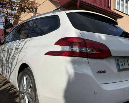 Белый Пежо 308, объемом двигателя 1.56 л и пробегом 274 тыс. км за 9400 $, фото 30 на Automoto.ua
