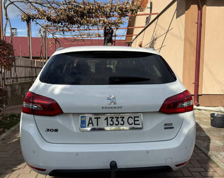 Белый Пежо 308, объемом двигателя 1.56 л и пробегом 274 тыс. км за 9400 $, фото 28 на Automoto.ua