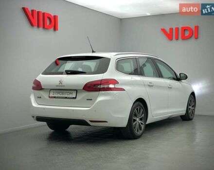 Білий Пежо 308, об'ємом двигуна 1.6 л та пробігом 258 тис. км за 9922 $, фото 1 на Automoto.ua