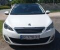 Белый Пежо 308, объемом двигателя 1.56 л и пробегом 221 тыс. км за 12000 $, фото 1 на Automoto.ua