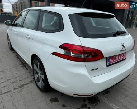 Білий Пежо 308, об'ємом двигуна 1.5 л та пробігом 190 тис. км за 12399 $, фото 18 на Automoto.ua