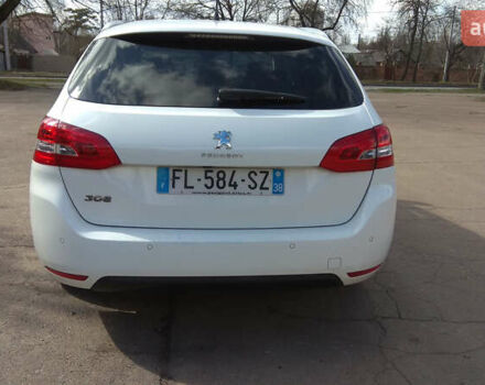 Білий Пежо 308, об'ємом двигуна 1.5 л та пробігом 220 тис. км за 10990 $, фото 5 на Automoto.ua