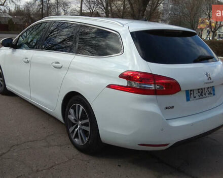 Білий Пежо 308, об'ємом двигуна 1.5 л та пробігом 220 тис. км за 10990 $, фото 2 на Automoto.ua