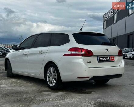 Білий Пежо 308, об'ємом двигуна 1.5 л та пробігом 206 тис. км за 12640 $, фото 7 на Automoto.ua