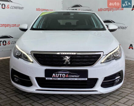 Белый Пежо 308, объемом двигателя 1.5 л и пробегом 162 тыс. км за 13650 $, фото 1 на Automoto.ua