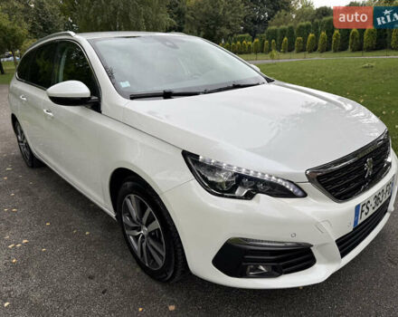 Білий Пежо 308, об'ємом двигуна 1.5 л та пробігом 171 тис. км за 14200 $, фото 1 на Automoto.ua
