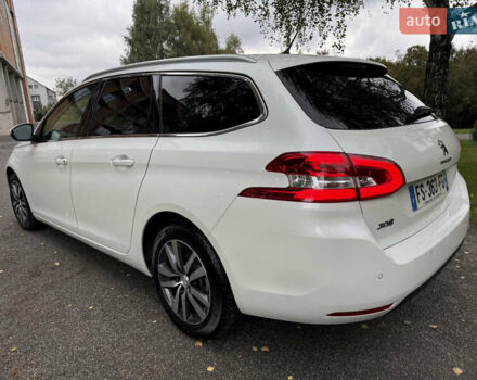 Білий Пежо 308, об'ємом двигуна 1.5 л та пробігом 171 тис. км за 14200 $, фото 6 на Automoto.ua