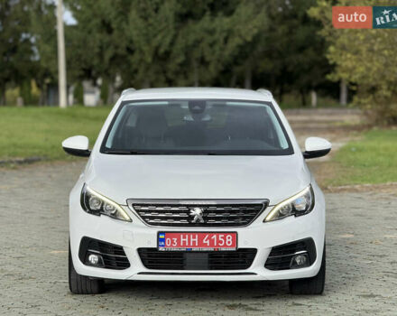 Білий Пежо 308, об'ємом двигуна 1.5 л та пробігом 162 тис. км за 14700 $, фото 1 на Automoto.ua
