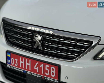 Белый Пежо 308, объемом двигателя 1.5 л и пробегом 162 тыс. км за 14900 $, фото 15 на Automoto.ua