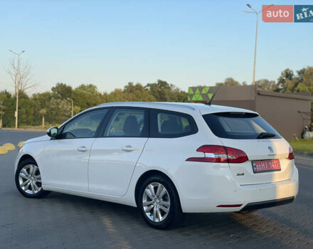 Белый Пежо 308, объемом двигателя 1.5 л и пробегом 197 тыс. км за 12950 $, фото 12 на Automoto.ua