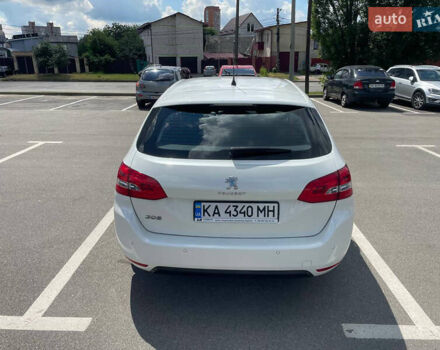 Білий Пежо 308, об'ємом двигуна 1.5 л та пробігом 192 тис. км за 14150 $, фото 6 на Automoto.ua
