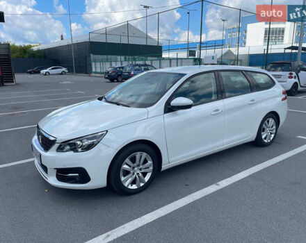 Білий Пежо 308, об'ємом двигуна 1.5 л та пробігом 192 тис. км за 14150 $, фото 1 на Automoto.ua