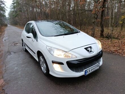 Білий Пежо 308, об'ємом двигуна 1.6 л та пробігом 110 тис. км за 5500 $, фото 1 на Automoto.ua