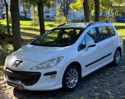 Белый Пежо 308, объемом двигателя 1.6 л и пробегом 280 тыс. км за 4890 $, фото 1 на Automoto.ua