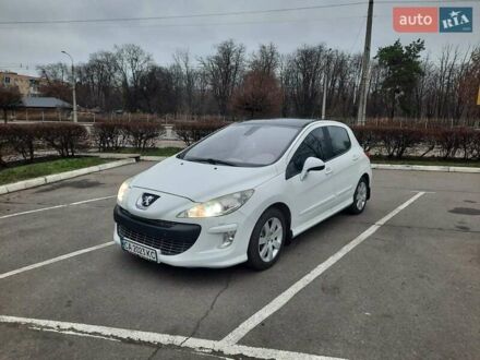 Білий Пежо 308, об'ємом двигуна 1.6 л та пробігом 150 тис. км за 6900 $, фото 1 на Automoto.ua