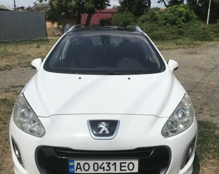 Білий Пежо 308, об'ємом двигуна 1.6 л та пробігом 450 тис. км за 4500 $, фото 1 на Automoto.ua