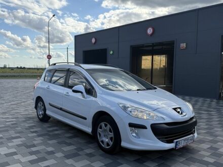 Білий Пежо 308, об'ємом двигуна 1.6 л та пробігом 177 тис. км за 5800 $, фото 1 на Automoto.ua