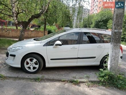 Белый Пежо 308, объемом двигателя 1.56 л и пробегом 290 тыс. км за 5300 $, фото 1 на Automoto.ua