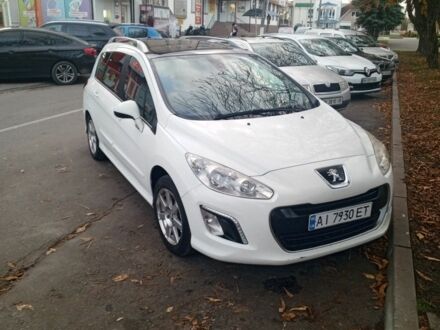Білий Пежо 308, об'ємом двигуна 1.6 л та пробігом 400 тис. км за 5900 $, фото 1 на Automoto.ua