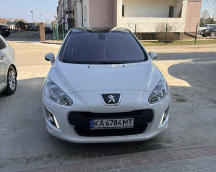 Білий Пежо 308, об'ємом двигуна 1.6 л та пробігом 160 тис. км за 8000 $, фото 1 на Automoto.ua