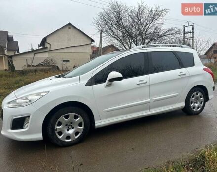 Белый Пежо 308, объемом двигателя 1.56 л и пробегом 226 тыс. км за 5100 $, фото 1 на Automoto.ua