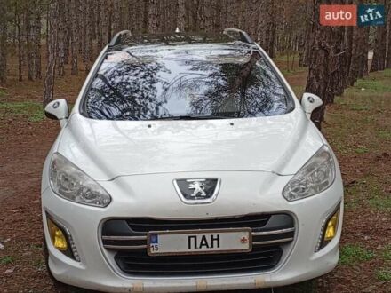 Білий Пежо 308, об'ємом двигуна 1.61 л та пробігом 230 тис. км за 6600 $, фото 1 на Automoto.ua