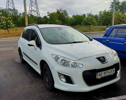 Білий Пежо 308, об'ємом двигуна 1.6 л та пробігом 185 тис. км за 7100 $, фото 1 на Automoto.ua