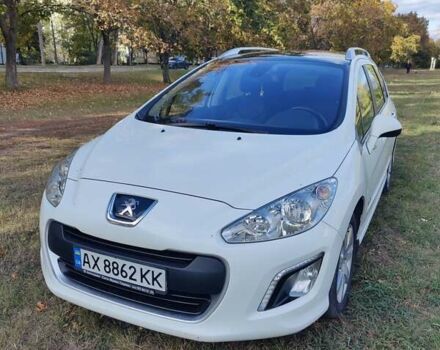 Білий Пежо 308, об'ємом двигуна 1.6 л та пробігом 266 тис. км за 6300 $, фото 1 на Automoto.ua