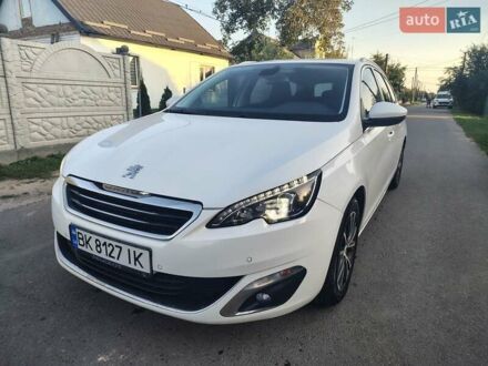 Білий Пежо 308, об'ємом двигуна 1.56 л та пробігом 269 тис. км за 9300 $, фото 1 на Automoto.ua