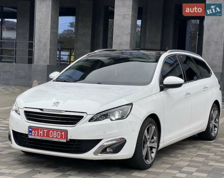 Белый Пежо 308, объемом двигателя 2 л и пробегом 234 тыс. км за 11750 $, фото 1 на Automoto.ua