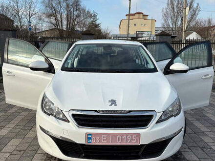 Пежо 308 2014 у Львові на Automoto.ua Білий Пежо 308, об'ємом двигуна 1.6 л та пробігом 259 тис. км за 8255 $, фото 1 на Automoto.ua