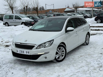 Білий Пежо 308, об'ємом двигуна 2 л та пробігом 232 тис. км за 10300 $, фото 1 на Automoto.ua