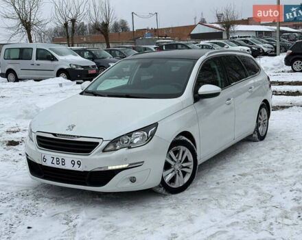 Белый Пежо 308, объемом двигателя 2 л и пробегом 232 тыс. км за 10300 $, фото 1 на Automoto.ua