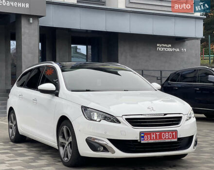 Белый Пежо 308, объемом двигателя 2 л и пробегом 234 тыс. км за 11750 $, фото 1 на Automoto.ua