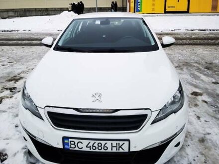 Білий Пежо 308, об'ємом двигуна 2 л та пробігом 199 тис. км за 10300 $, фото 1 на Automoto.ua