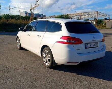 Білий Пежо 308, об'ємом двигуна 1.6 л та пробігом 275 тис. км за 8600 $, фото 1 на Automoto.ua