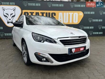 Білий Пежо 308, об'ємом двигуна 1.56 л та пробігом 265 тис. км за 11000 $, фото 1 на Automoto.ua