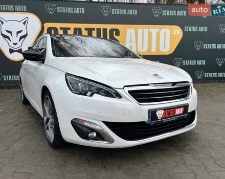 Белый Пежо 308, объемом двигателя 1.56 л и пробегом 265 тыс. км за 11000 $, фото 1 на Automoto.ua