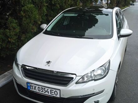Белый Пежо 308, объемом двигателя 1.6 л и пробегом 245 тыс. км за 9000 $, фото 1 на Automoto.ua