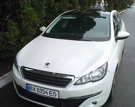Белый Пежо 308, объемом двигателя 1.6 л и пробегом 245 тыс. км за 9000 $, фото 1 на Automoto.ua
