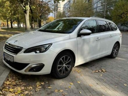Білий Пежо 308, об'ємом двигуна 1.6 л та пробігом 220 тис. км за 11500 $, фото 1 на Automoto.ua