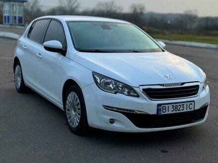 Білий Пежо 308, об'ємом двигуна 1.6 л та пробігом 173 тис. км за 10200 $, фото 1 на Automoto.ua
