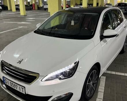Белый Пежо 308, объемом двигателя 1.56 л и пробегом 221 тыс. км за 12500 $, фото 1 на Automoto.ua