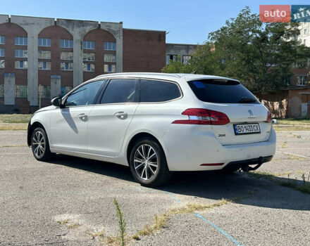 Білий Пежо 308, об'ємом двигуна 1.6 л та пробігом 240 тис. км за 6300 $, фото 1 на Automoto.ua