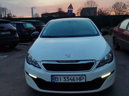 Білий Пежо 308, об'ємом двигуна 1.6 л та пробігом 145 тис. км за 8150 $, фото 1 на Automoto.ua