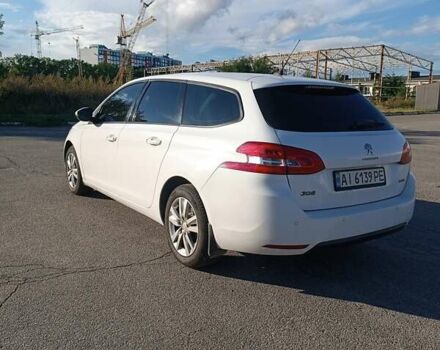 Білий Пежо 308, об'ємом двигуна 1.56 л та пробігом 275 тис. км за 8600 $, фото 1 на Automoto.ua
