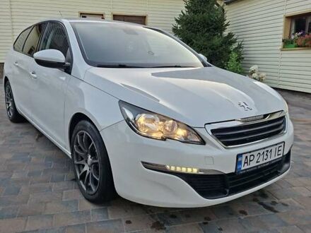 Білий Пежо 308, об'ємом двигуна 1.56 л та пробігом 216 тис. км за 9500 $, фото 1 на Automoto.ua