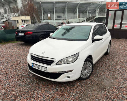 Белый Пежо 308, объемом двигателя 1.6 л и пробегом 247 тыс. км за 9800 $, фото 1 на Automoto.ua
